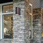 CHILE, OUTDOOR WALL LAMP, UP AND DOWN LIGHTS, WITHOUT BULB,