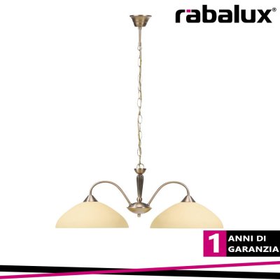 REGINA, PENDANT LAMP 2 ARMS, L69CM