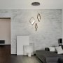 SILVANA,PENDANT,3XLED 45W 3000K