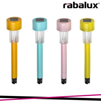 SOLARINO, OUTDOOR SOLAR LED 4 COLORS MIX 0,06W 6000K