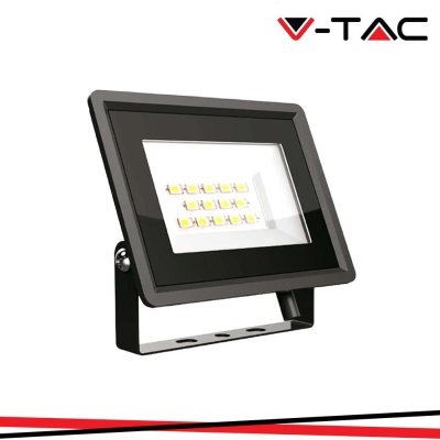 10W LED PROIETTORE SMD F-SERIES CORPO NERO 4000K