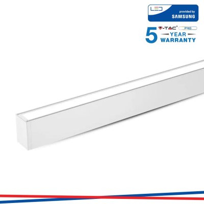 PLAFONIERA LED CHIP SAMSUNG 40W LINEARE COLORE BIANCO 4000K