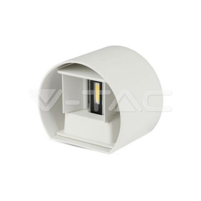 5W LAMPADE LED DA MURO BRIDGLUX CHIP COLORE BIANCOROUND IP65 3000K