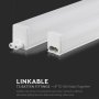 16W LED BATTEN FITTING QUADRATA SAMSUNG CHIP T5 120CM 6500K