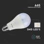 LED LAMPADINA 15W E27 A60 THERMOPLASTICA 6500K 3PCS/BLISTER PACK