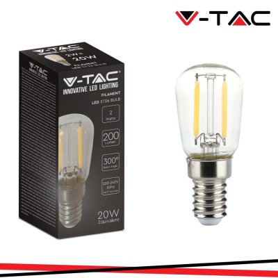 LED LAMPADINA 2W FILAMENTO E14 ST26 6500K