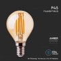 LED LAMPADINA 4W FILAMENTO   E14 P45 AMBER COVER 2200K