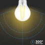 LED LAMPADINA 12W FILAMENTO E27 A60 CLEAR COVER 3000K