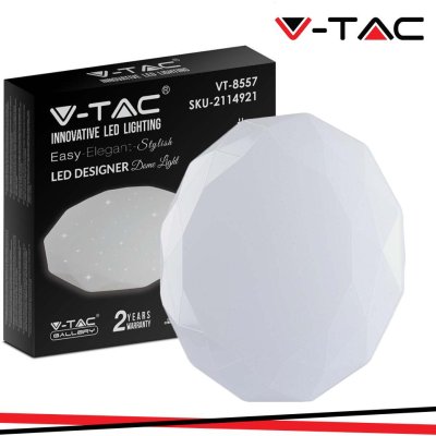 30W 60W30W PLAFONIERA LED ROTONDA 60W CON TELECOMANDO CAMBIA COLORE 3 IN 1 EFFETTO STELLATO D: DIMMERABILE