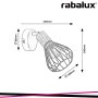 FARFALLE,IND.WALL,E14 1XMAX25W, D10CM