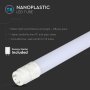 LED TUBO T8 9W 60 CM NANO PLASTICA 3000K