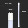 LED TUBO T8 7W 60 CM NANO PLASTICA 6500K 160LM/W