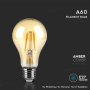 LED LAMPADINA 10W E27 FILAMENTO AMBER COVER 2200K