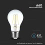 LED LAMPADINA 12W FILAMENTO E27 A60 CLEAR COVER 4000K