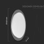 20W-40W-20W PLAFONIERA LED ROTONDA 60W CON TELECOMANDO CAMBIA COLORE 3 IN 1 EFFETTO STELLATO D: DIMMERABILE   400 70MM S