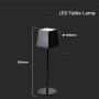 2W TABLE LAMP CORPO NERO IP54 3000K