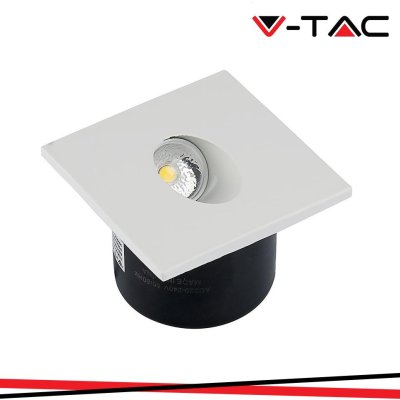 3W LED FARETTO CALPESTABILE QUADRATO 4000K