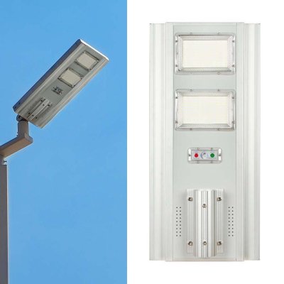 33W LED ARMATURA SOLARE STRADALE 4000K ALUMINUM + PC