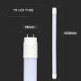 LED TUBO T8 12W 120 CM NANO PLASTICA 4000K 160LM/W