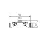 LAMPADA DA PARETE-SOFFITTO DERATO EL-2I B-SR - KANLUX