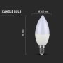 LED LAMPADINA 2.9W E14 CANDELA 4000K