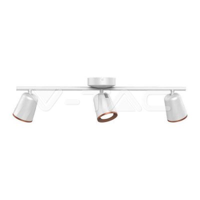 18W LED LAMPADA DA PARETE TRIPLA TESTA 4000K CORPO BIANCO