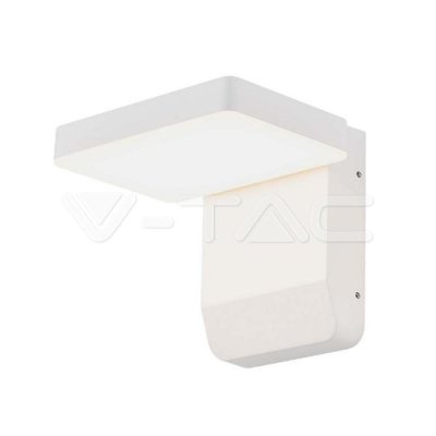 20W LED LAMPADA DA PARETE CORPO BIANCO QUADRATA 3000K IP65