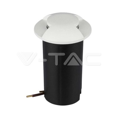 1W LED FARETTO CALPESTABILE BIANCO  DI2 DIREZIONI 3000K