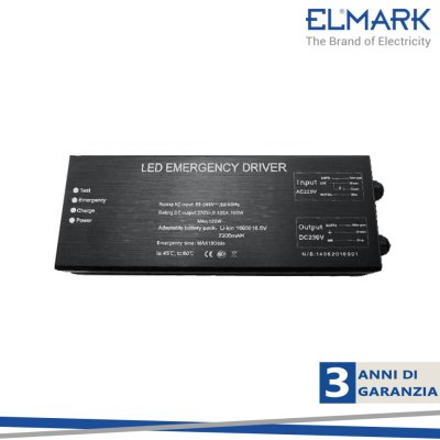 BLOCCO DI EMERGENZA 30-100W 85/265V IP44