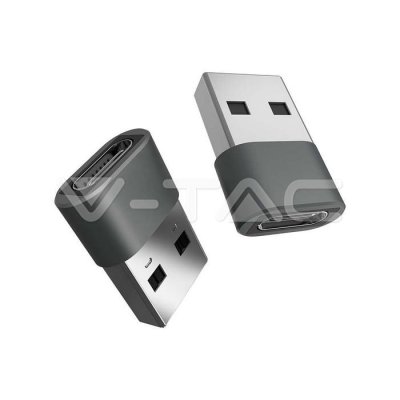ADATTATORE DA USB A TIPO C COLORE GRIGIO