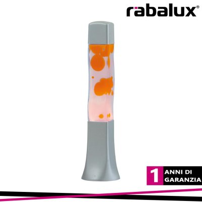 MARSHAL LAVALAMP E14 25W ORANGE-TRANSP.