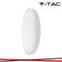 30W LED DOME LIGHT ROTONDO MICROWAVE SENSOR CORNICE BIANCA 4000K IP44