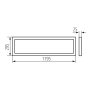 PANNELLO LUMINOSO A LED BAREV R 36W 12030 NW - KANLUX