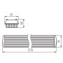 PLAFONIERA STAGNA PER TUBI LED DICHT 4LED NP 236/PS - KANLUX