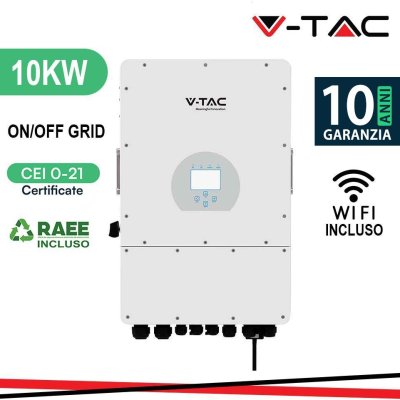 10KW INVERTER SOLARE IBRIDO TRIFASE