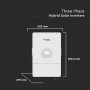10KW INVERTER SOLARE IBRIDO TRIFASE
