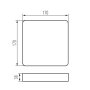 ACCESSORIO PER INCASSI TAVO FRAME DL 18W - KANLUX