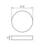 ACCESSORIO PER INCASSI TAVO FRAME DO 12W - KANLUX