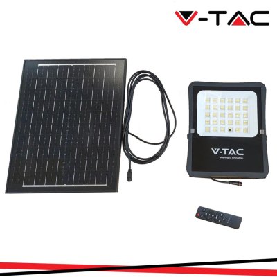 20W LED PROIETTORE SOLARE 6400K