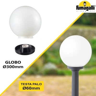 G300 BASE MODERNA NERO OPALE E27
