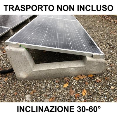 ZAVORRA 30 GRADI CLS VIBRATO   PER FOTOVOLTAICO 51KG