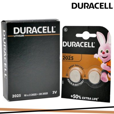 DURACELL PILA CR 2025 BLISTER  2PZ