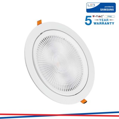 10W LED FARETTO DA INCASSO SAMSUNG CHIP 6400K