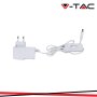 LAMPADA DA TAVOLO LED DI DESIGN DA 20W CON CAVO SPINA EU + INTERRUTTORE CORPO NERO 3000K