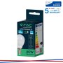 LED LAMPADINA SAMSUNG CHIP 4.5W E14 P45 PLASTICA 6500K