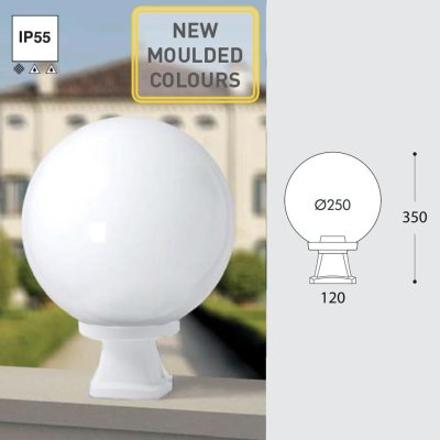 DISMA/G250 E27 OPAL BIANCO