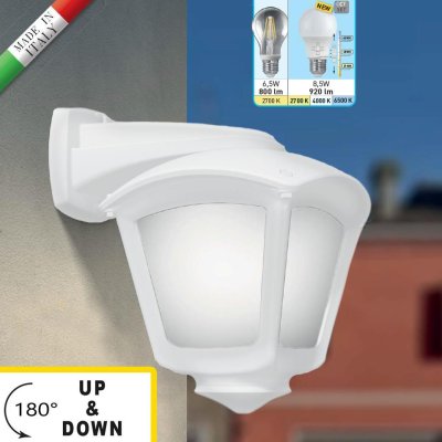 NARDO/ROBY OPAL E27 BIANCO