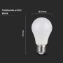 LED LAMPADINA 8.5W E27 A60 PLASTICA SENSOR 3000K