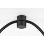 DOLLIEN, INDOOR PENDANT LAMP, MATTE BLACK+BEECH METAL LAMP,