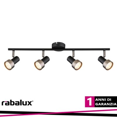 KONRAD, INDOOR CEILING LAMP, MATTE BLACK METAL LAMP WITH SIL